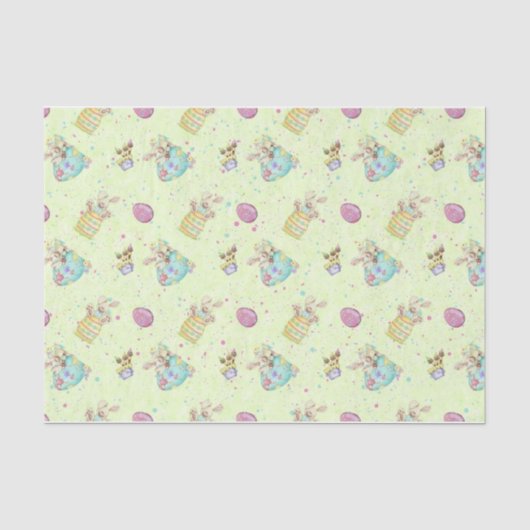 Paas Pastel Design Serie 2 Tissuepapier (Voorkant)