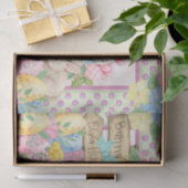 Paas Pastel Design Serie 3 Tissuepapier (Geschenk)
