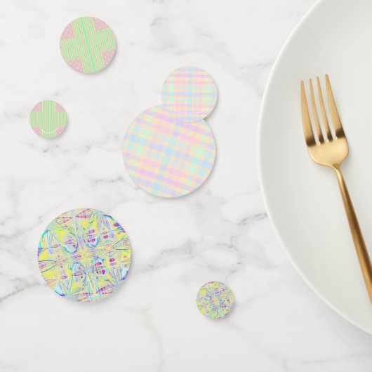 Paas pastel feestpapierconfetti confetti (Groep)