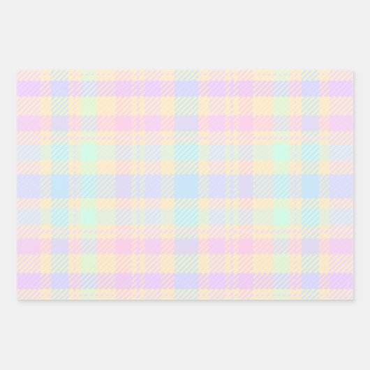 Paas Pastel Inpakpapier - 3 Ontwerpen Vel (Voorkant)