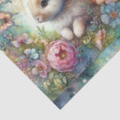 Paas Pastel Vlinders Konijn Decoupage  Tissuepapier (Detail)