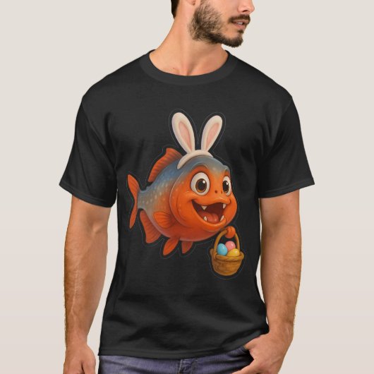 Paas Piranha T-shirt (Voorkant)