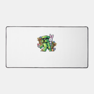 Paas Pixel Gamer Konijn Gaming Peuter Jongens Kind Bureaumat