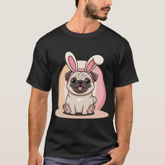 Paas Puggie Konijn T-shirt (Voorkant)