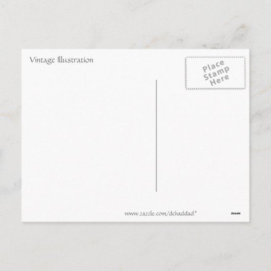  Paas Roos Bonnet Meisje Feestdagenkaart (Achterkant)