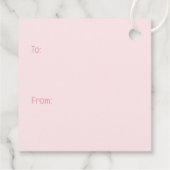 Paas Rottweiler Honden Bunny Ears Bedankjes Labels (Achterkant)