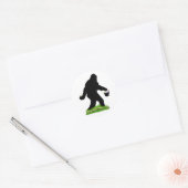 Paas Sasquatch Ronde Sticker (Envelop)