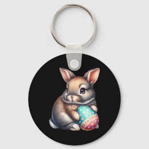Paas Schattige Konijn Huisdieren Eieren Bunny Rabb Sleutelhanger