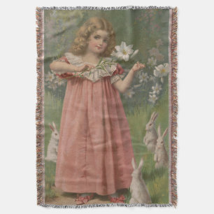 Paas schoonheden, Vintage Illustratie, 1898 Deken