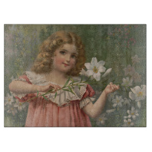Paas schoonheden, Vintage Illustratie, 1898 Snijplank