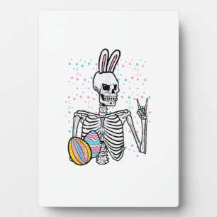 Paas Skelet Konijn Rots Hand Rocker Jongens Kinder Fotoplaat