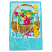 Paas Snoep Folk Art MEDIUM TAS ONLY Medium Cadeauzakje (Voorkant)