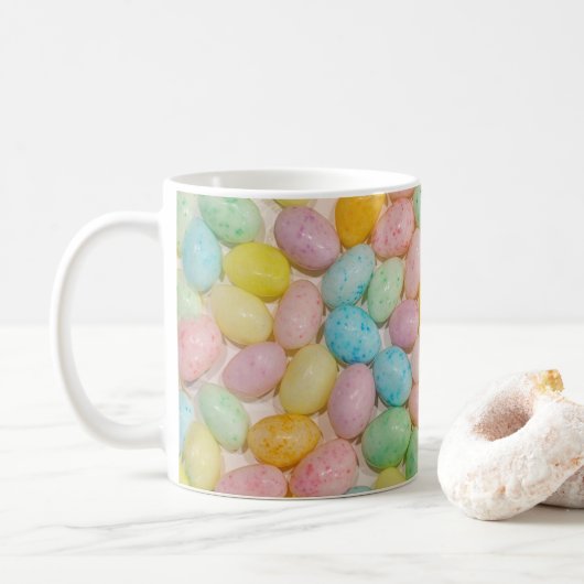 Paas Snoep Pastel Jelly Beans Koffiemok (Met donut)
