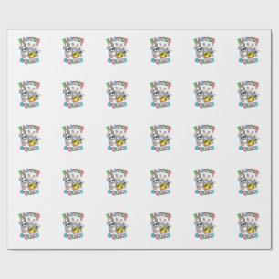 Paas Team Konijn Ei Kuiken Dab Crew Matching Heren Cadeaupapier
