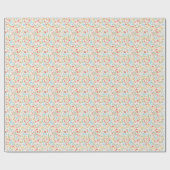 Paas Tuin Bloemen Cadeaupapier (Vlak)
