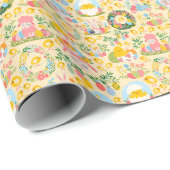 Paas Tuin Geel Inpakpapier (Rol Hoek)