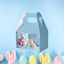 Paas twee konijnen & Paaseieren Favoriet Box
