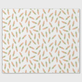 Paas Waterverf Wortel Wrapping Paper Cadeaupapier (Vlak)