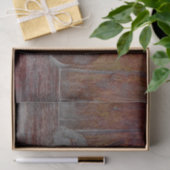 Paas Witte Konijn Bruine Houtnerf Kunst Tissuepapier (Geschenk)