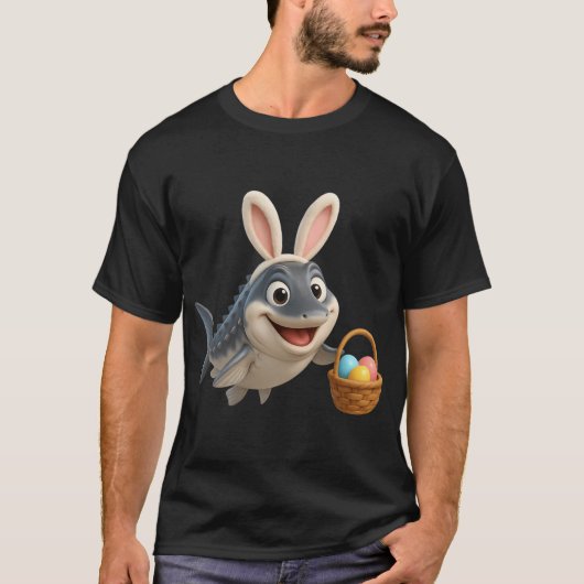 Paas Witte Steur T-shirt (Voorkant)