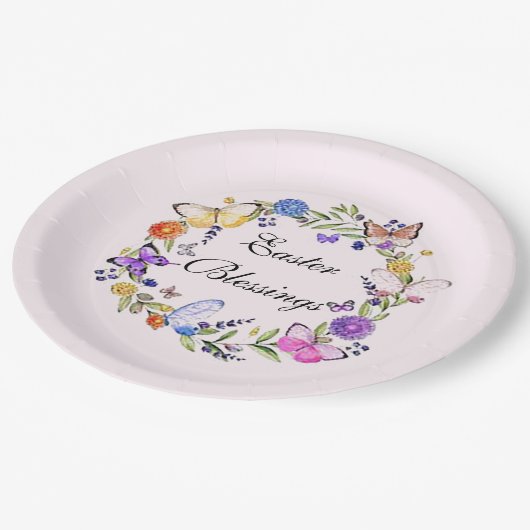 Paas Zegen Papieren Bord (Gekanteld)