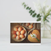 Paasachtergrond Feestdagenkaart (Staand voorkant)