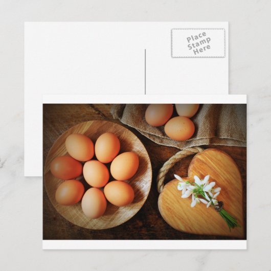 Paasachtergrond Feestdagenkaart (Voorkant / Achterkant)