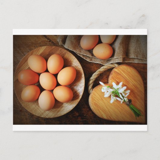 Paasachtergrond Feestdagenkaart (Voorkant)