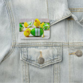 Paasafbraak - Paaseieren en kuikens Naamplaatje (In situ)