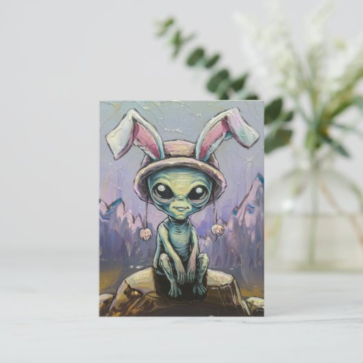 Paasalien Briefkaart (Staand voorkant)