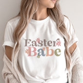 Paasbaby Retro Floral Trendy esthetics T-shirt
