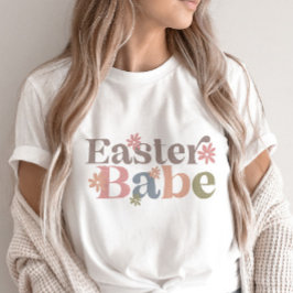 Paasbaby Retro Floral Trendy esthetics T-shirt