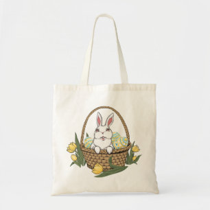 Paasbag Canvas tas Paasbundelaar voor kunstwinkelp