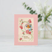 paasbakje Briefkaart (Staand voorkant)