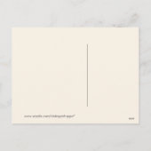 paasbakje Briefkaart (Achterkant)