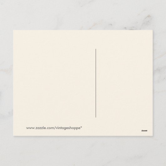  paasbakje Briefkaart (Achterkant)