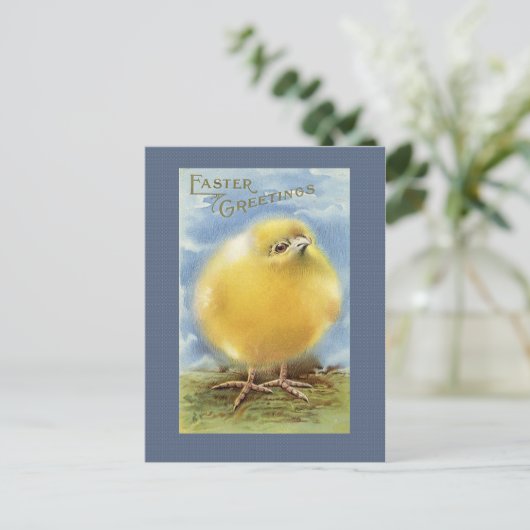  paasbakje Briefkaart (Staand voorkant)