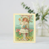  paasbakje Briefkaart (Staand voorkant)