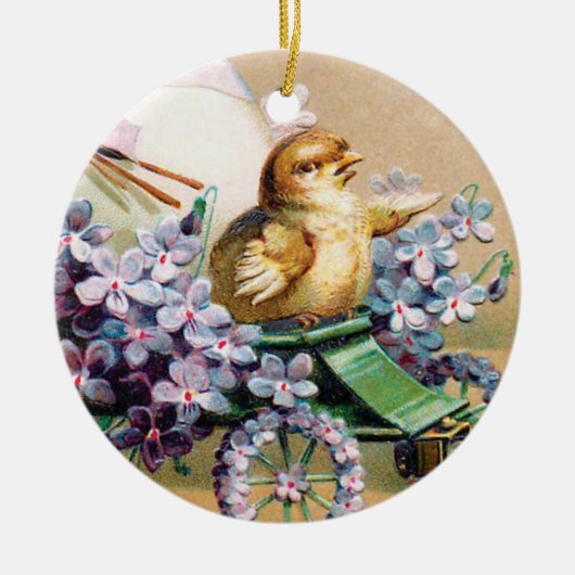  paasbakken keramisch ornament (Voorkant)