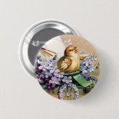 paasbakken ronde button 5,7 cm (Voorkant /achterkant)