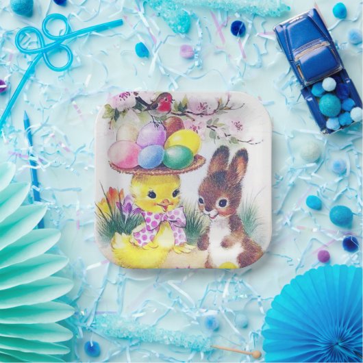 paasbakkerij papieren bordje (Feest)