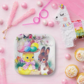  paasbakkerij papieren bordje (Feest)