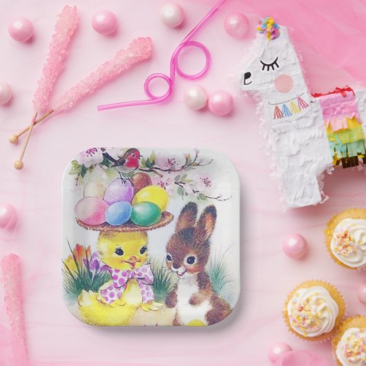 paasbakkerij papieren bordje (Feest)