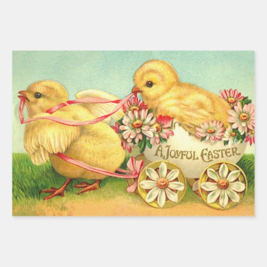  paasbakstenen voor het vervoer van houtbloemen inpakpapier vel (Voorkant)