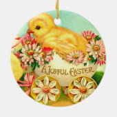 paasbakstenen voor het vervoer van houtbloemen keramisch ornament (Achterkant)