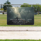 Paasbanner voor kerkdienst voor gebruik buiten spandoek (Insitu)