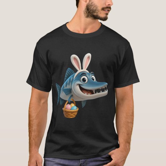 Paasbarracuda T-shirt (Voorkant)