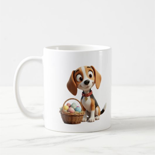 paasbeagle koffiemok (Links)