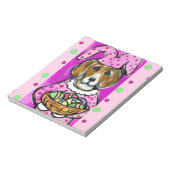 PAASBEAGLE NOTITIEBLOK (Linkerzijde)