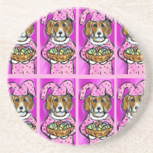 PAASBEAGLE ZANDSTEEN ONDERZETTER